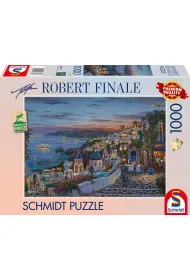 Puzzle 1000 PQ Robert Finale Zach�d s�o�ca na Santorini Grecja 113982 Schmidt