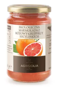 Agrisicilia Marmolada z r�owych grejpfrut�w sycylijskich 360 g Bio