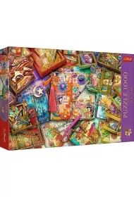 Puzzle 1000 el. Biurko dziennikarza Trefl