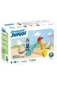 Playmobil Junior Lodziarnia z piasku 72006