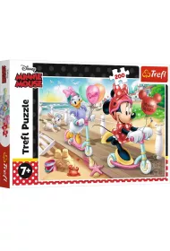 Puzzle 200 el. Minnie na play Trefl