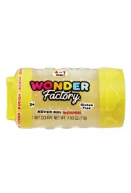 Wonder Factory Never Dry Dough Singles - Yellow Mga Entertainment