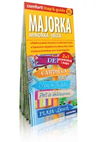 Majorka, Minorka, Ibiza map&guide (laminat)
