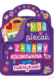 M�j plecak do zabawy i kolorowania z naklejkami