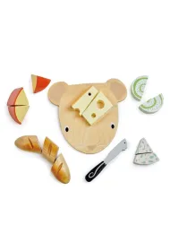 Deska do krojenia drewniana z serami Tender Leaf Toys