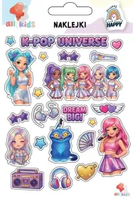All4Kids Naklejki dla dzieci K-pop Universe