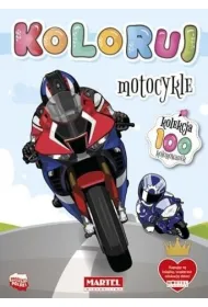 Motocykle. Koloruj