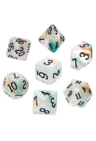 Komplet ko�ci RPG - Akrylowe - Ruda Z�ota Rebel