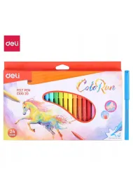 Deli Flamastry Colorun 24 kolory