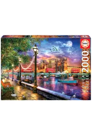 Puzzle 2000 el. Londyn, Dominic Davison Educa