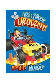 Kukartka Karnet B6 DS-012 Urodziny Myszka Miki