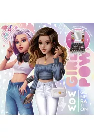 Skrzyneczka z akcesoriami do makijau WoW Generation 23 elementy WOW00055 KIDS EUROSWAN