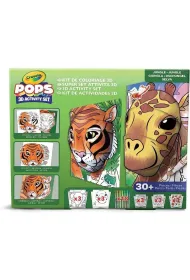 Pops 3D Activity Set - Jungle Crayola