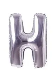 Balon Litera H 81 cm