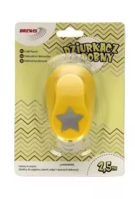 Brewis DZIURKACZ DEKOR  25 GWIAZDA D25-09 B/C
