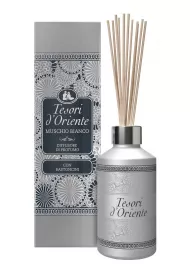 Tesori d'oriente Dyfuzor z patykami Muschio Bianco 200 ml