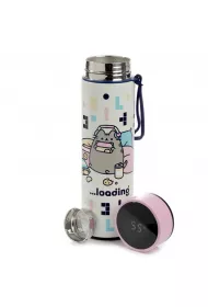 Bidon termiczny 450 ml z termometrem Pusheen bot149