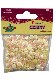 Titanum Cekiny per�owe 7 mm