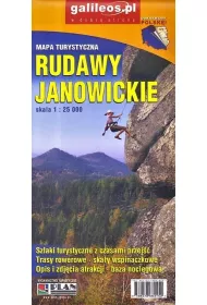 Mapa turystyczna. Rudawy Janowickie 1:25 000
