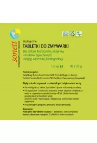Sonett Ekologiczne tabletki do zmywarki 80 szt.