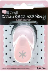 Dalprint Dziurkacz dekoracyjny 15 105-072 sniezynka B/C