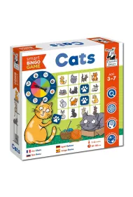 Captain Smart. Cats. Smart bingo game