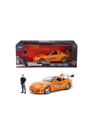Jada F&F Toyota Supra 1:24 + figurka