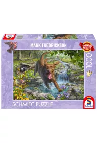 Puzzle PQ 1000 Mark Fredrickson Spacer z psem G3 Schmidt Spiele-Puzzle