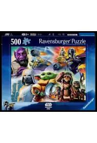 Puzzle 500 The Mandalorian and Grogu Ravensburger