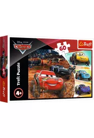 Puzzle 60 el. Zygzak McQueen z przyjaci�mi Trefl