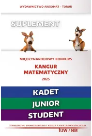 Matematyka z w. kangurem 2025 Suplement (K/J/S)