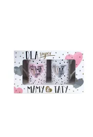 Kukartka Kubek komplet Q 896 Super mama/tata (serduszka)