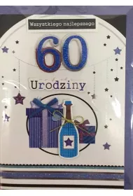 Panorama Karnet Urodziny B6 Premium 61 + koperta