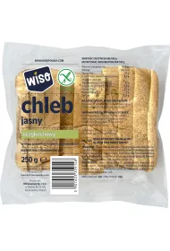 Wiso Chleb jasny krojony bezglutenowy 250 g