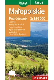 Podr�ownik. Mapa wojew�dztwa - Ma�opolskie 1:250 000