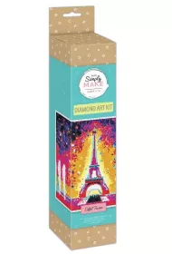 Dalprint Haft diamentowy - Eiffel Tower 48x36cm