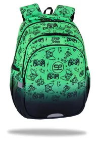 Patio Plecak szkolny Coolpack Jerry Game Over Gradient Green