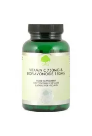 G&g Witamina C 750mg z bioflawonoidami - suplement diety 120 kaps.
