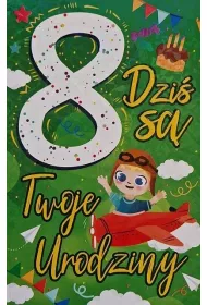 Yeku Karnet Urodziny 8 ch�opiec