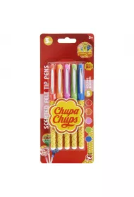 Yamann Cienkie flamastry zapachowe Chupa Chups 5 szt.