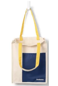 If Bookaroo Torba bawe�niana Navy&Yellow