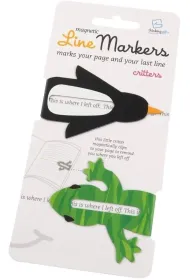 Thinking Gifts LineMarkers Wskazuj�ce zak�adki - Critters