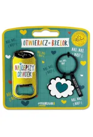 Set magnes + brelok najlepszy Dziadek