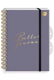 Interdruk Organizer Spiral A5 Bujo Plum 244 kartki