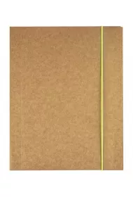 Teczka z gumk A4 Kraftliner natural 1szt GRAND