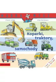 M�dra mysz - Maszyny i pojazdy. Koparki, traktory, samochody