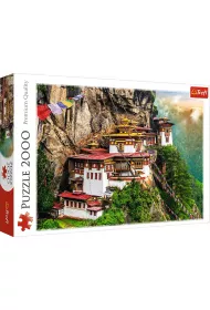 Puzzle 2000 el. Tygrysie Gniazdo, Bhutan Trefl