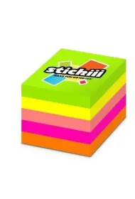 Pastello Kostka samoprzylepna neon 51x51mm 400 kartek