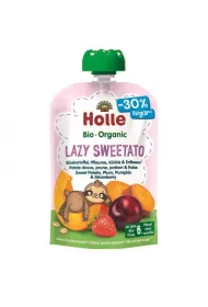 Holle Mus warzywno-owocowy Lazy Sweetato batat, liwka, dynia, truskawka po 6. miesicu ycia 100 g Bio