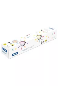 Milan Farby do malowania palcami 40ml 6kol pastelowe
